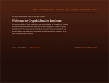 Tablet Screenshot of cryptidsi.org